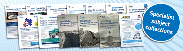 Official Publications Online - Specialist Libraries